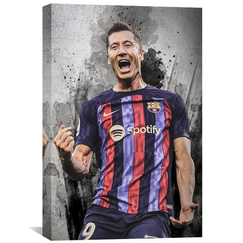 Robert Lewandowski Canvas