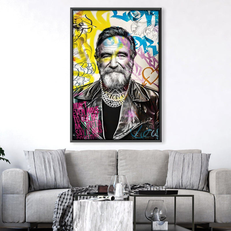 Robin Williams Imagination Canvas