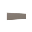 Roca Dark Gray Matte Bullnose Ceramic Moldings 3x12