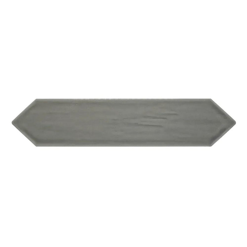 Roca Dark Gray Polished Ceramic Tiles 3x12