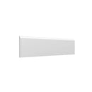Roca Flow White Matte Bullnose Ceramic Moldings 3x12