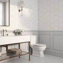 Roca Flow White Matte Ceramic Tiles 8x9