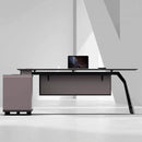 Zyner · Luxury L-Shaped Executive Desk by Arc Grove