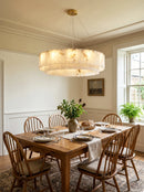 Rock Alabaster Chandelier
