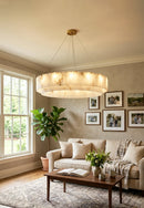 Rock Alabaster Chandelier