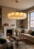 Rock Alabaster Chandelier