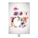 Rock & Roll Color Canvas