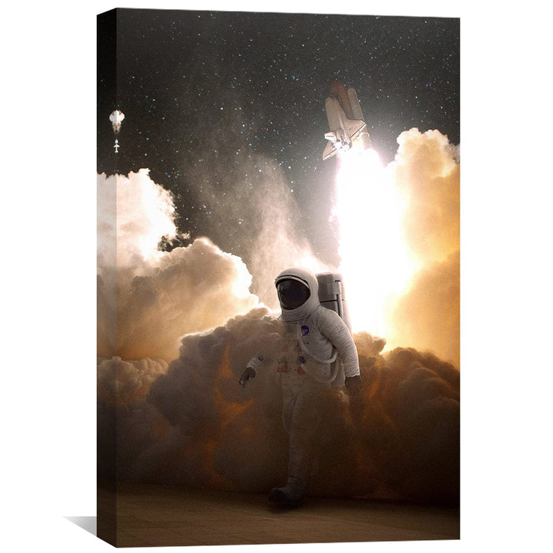 Rocket Launch Canvas