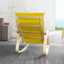Bright Yellow Velvet Poäng Slipcovers – Compatible with IKEA Poäng Chair & Footstool – Luxurious Polyester Velvet