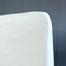 White European Linen Canvas Dining Chair Slipcovers – Set of 2 – Compatible with IKEA Henriksdal (USA/Canada Size)