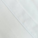 2 Pack Solid White European Linen Canvas Dining Chair Cover, Compatible with IKEA Henriksdal