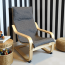 Black Vine Slipcover for IKEA Children's Poang Chair