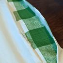 Green Check Slipcover, Compatible with IKEA Children's Poang Chair