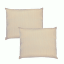 8-PIECE DELUXE BUNDLE, Beige Stripe Outdoor Cushion Cover Set and Chair Pads – Compatible with IKEA Duvholmen