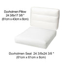 Blue Rain Outdoor Slip Covers, Compatible with IKEA Duvholmen
