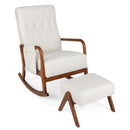 Rocking Chair with Ottoman by DirectDeals