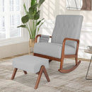 Rocking Chair with Ottoman by LJGDeals
