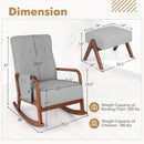 Rocking Chair with Ottoman by LJGDeals