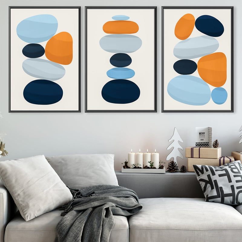 Rocks in Balance-Set Canvas