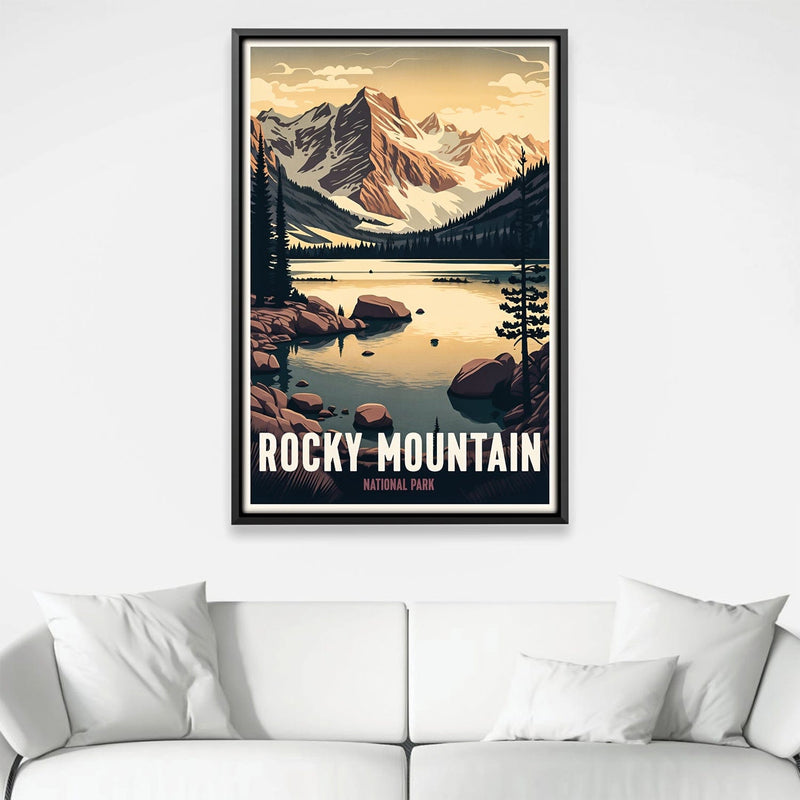 Rocky Mountain National Park Canvas