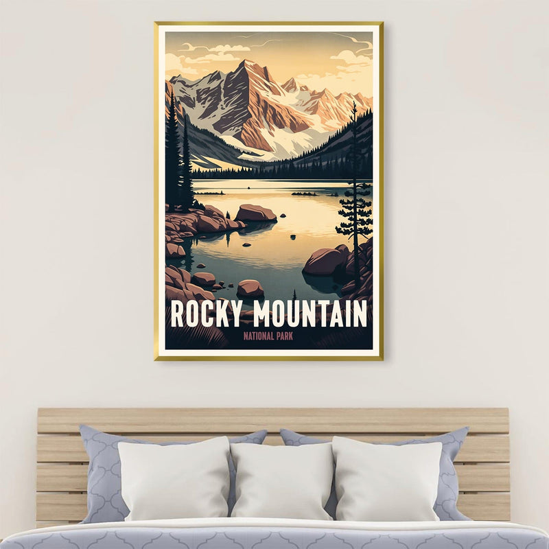 Rocky Mountain National Park Canvas