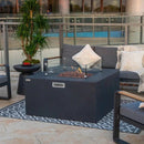 Elementi Rocky Fire Table With Propane Tank Drawer OFG310
