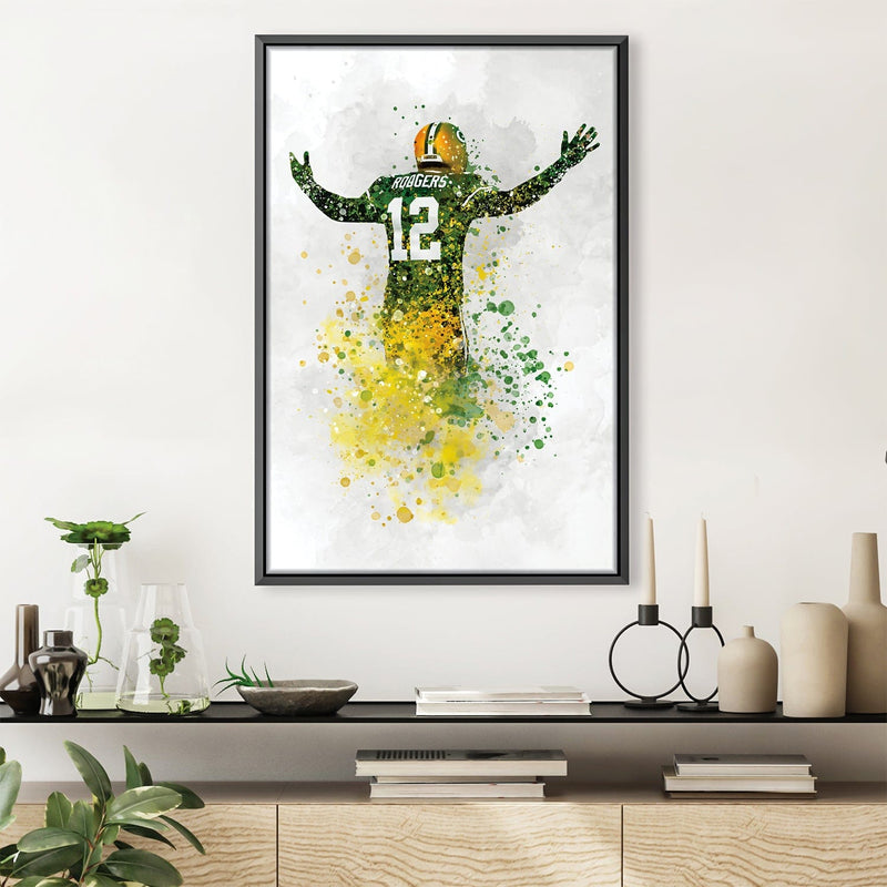 Rodgers Splatter Canvas