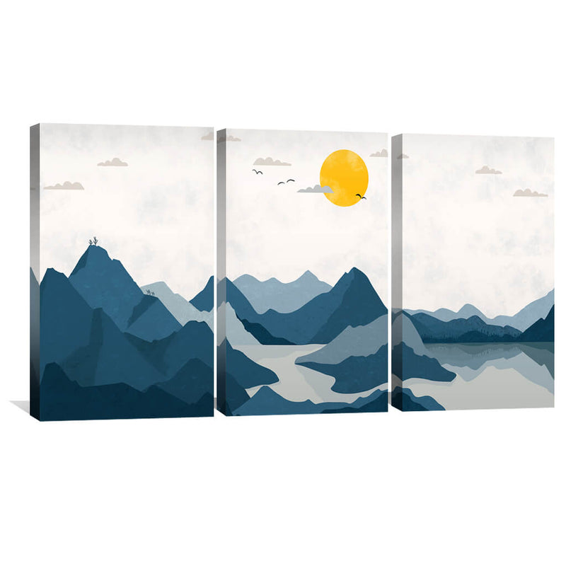 Rolling Mountains Canvas