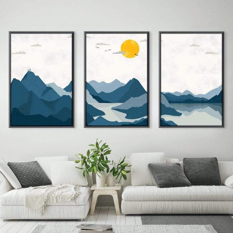 Rolling Mountains Canvas