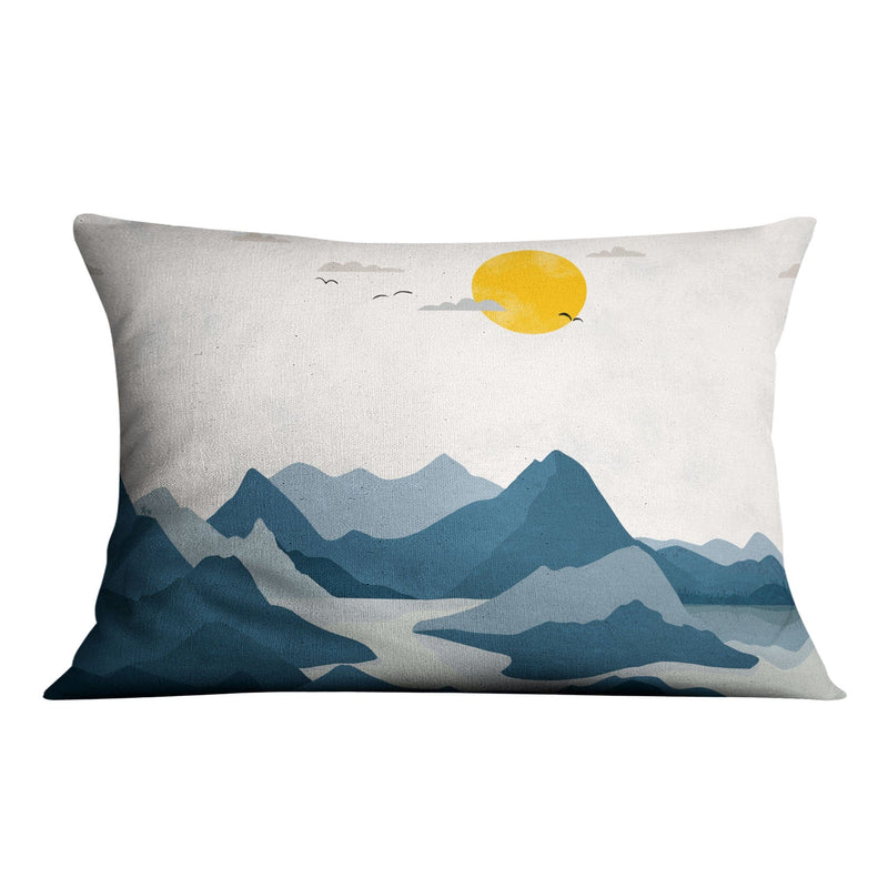 Rolling Mountains Cushion