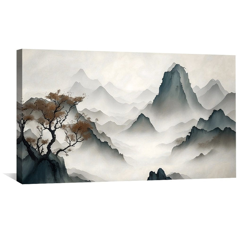 Rolling Peaks Canvas