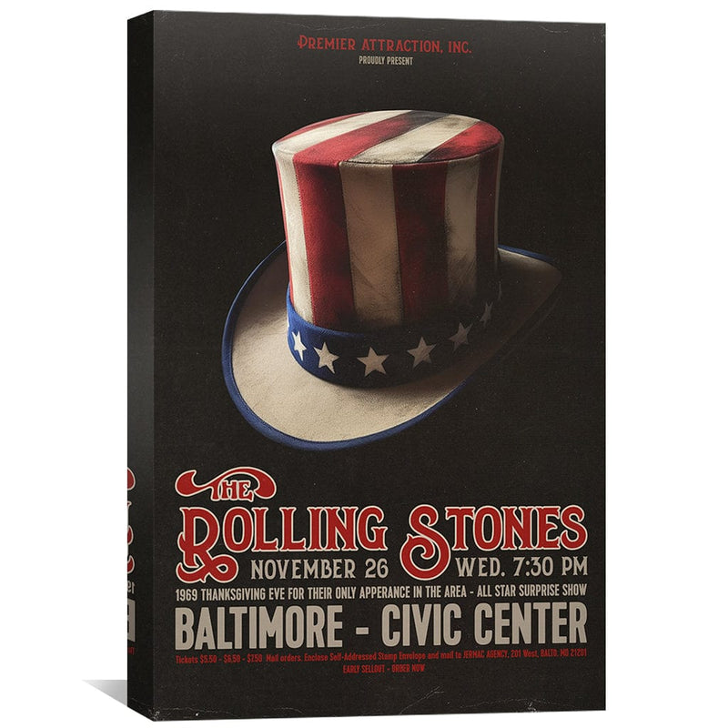 Rolling Stone Baltimore Canvas