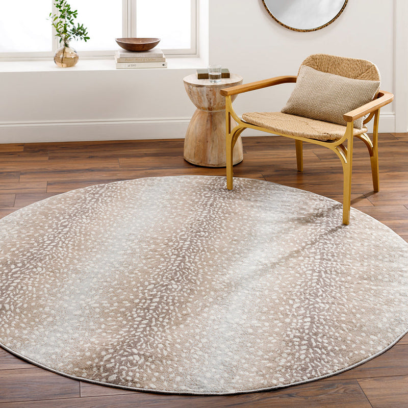 Vilt Modern Tan Area Rug