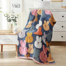 Romantic beige & black floral cotton bath towel bathroom decor by Decorbites