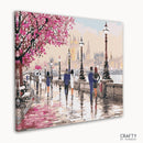 Romantic Raining Park London