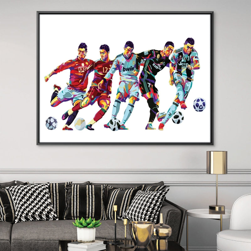 Ronaldo Evolution Canvas