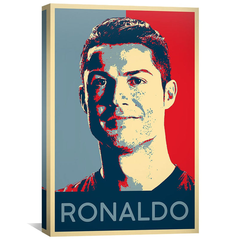 Ronaldo Portrait Canvas