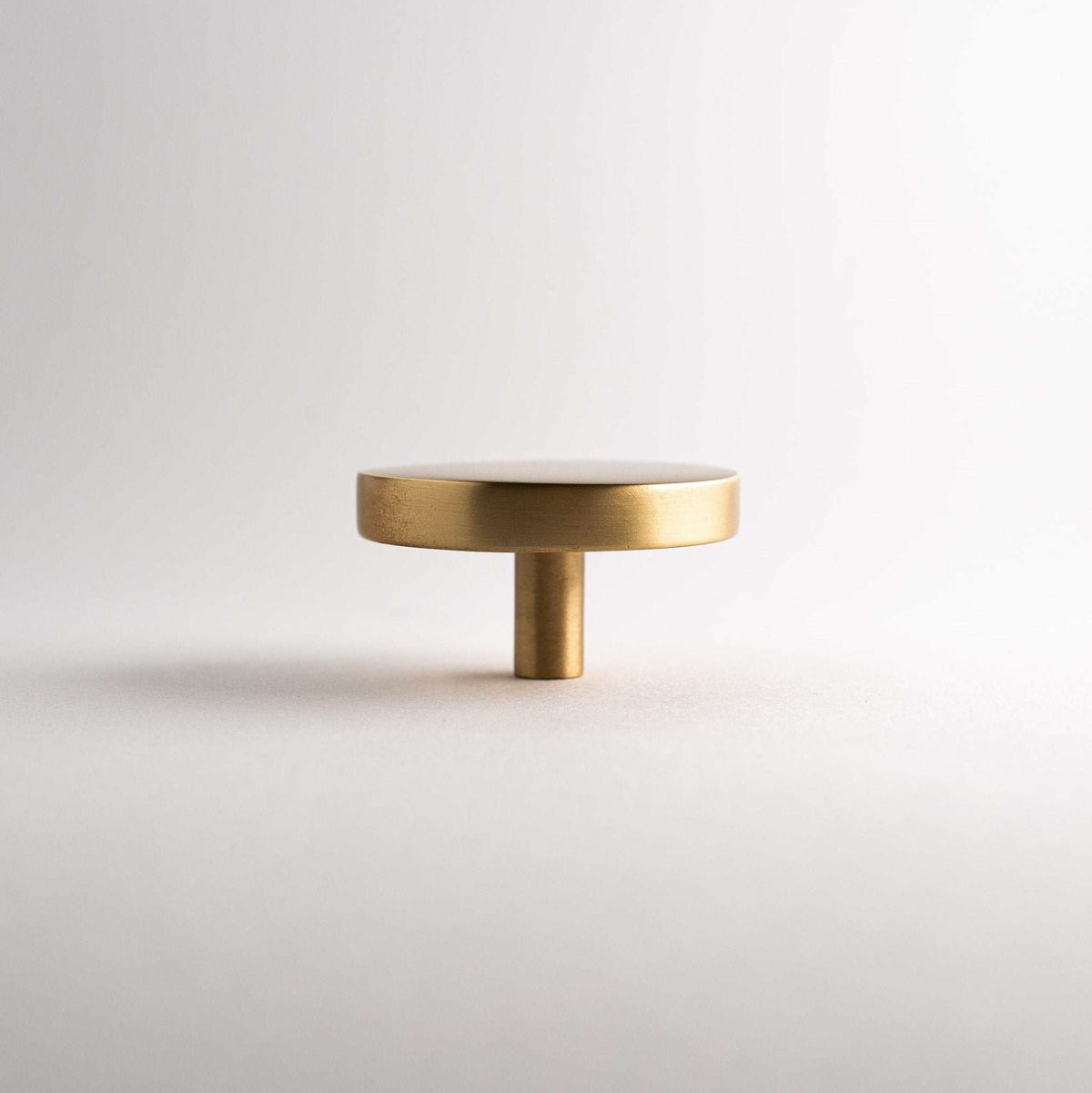 Rondelle, Solid Brass Cabinet Knobs