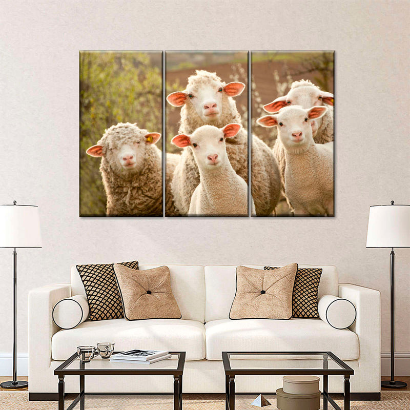 Stunned Sheep Wall Art