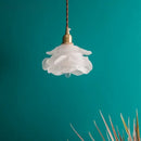 GobekUsa Frosted White Glass LED Pendant Lamp: Nordic Minimalism for Living Room & Cafe