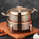 GobekUsa 14-28CM Chinese Hot Pot Alcohol Set