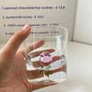 Rose stemware wine glass with pink flowers – dining room decor by Decorbites
