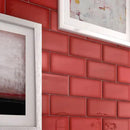 Rosso Glossy Ceramic Tiles 4x8