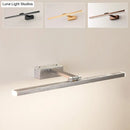 GobekUsa Rotatable LED Vanity Mirror Light: Sleek Metal Linear Wall Sconce for Bathrooms