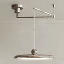 GobekUsa Rotatable Nordic LED Pendant Light - Cream Iron Chandelier