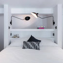 Rotating Serge Mouille Wall Sconce