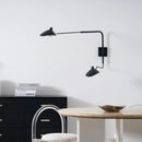 Rotating Serge Mouille Wall Sconce