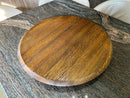 Whiskey & Wine Barrel Lazy Susan — Hand-Finished Rotating Server