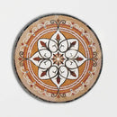 Round Aluminum Backed Multi Finish Devotion Marble Medallions 48