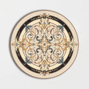 Round Aluminum Backed Multi Finish Lucerne Marble Medallions 48